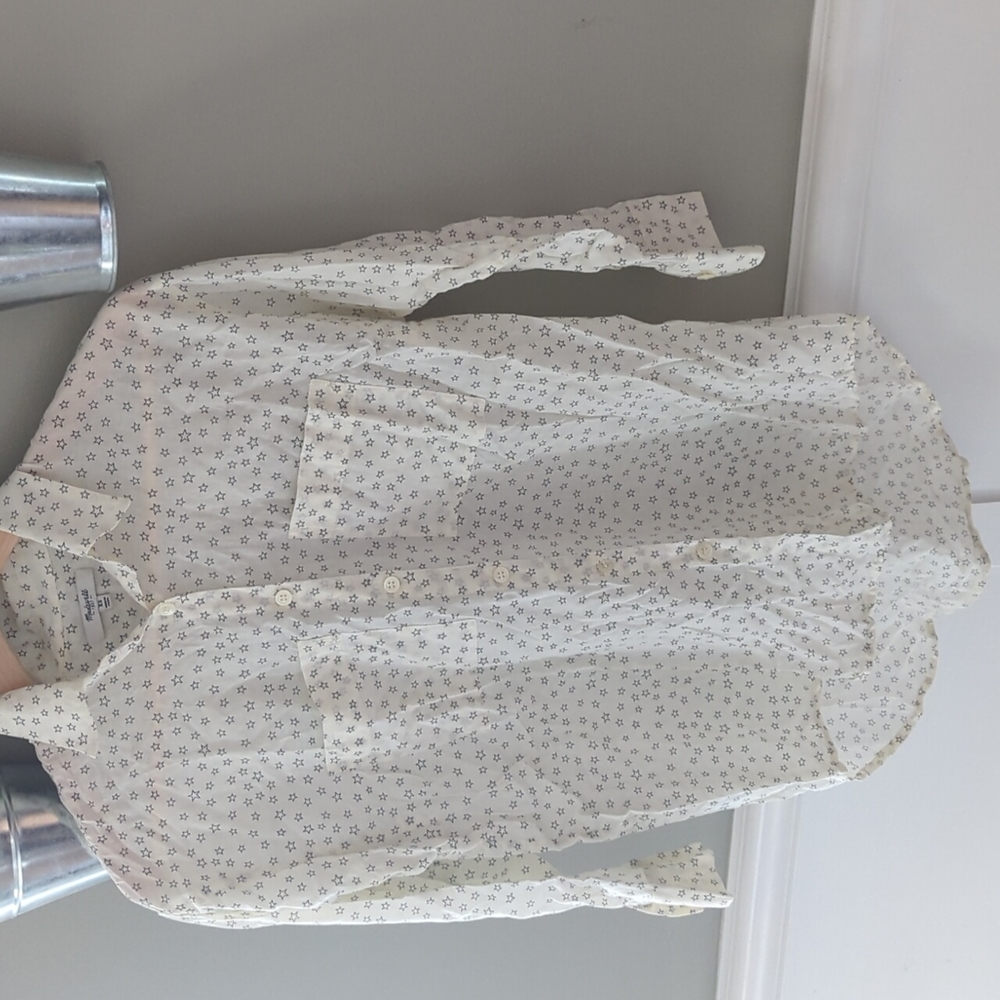 Madewell star blouse